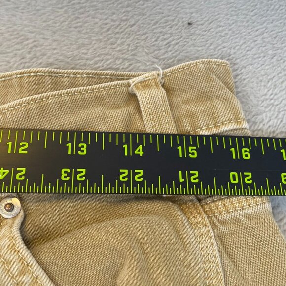 Gap Womens 90s Carpenter Pants Size 29 8 Petite Khaki Tan Relaxed Fit Workwear - Picture 6 of 16